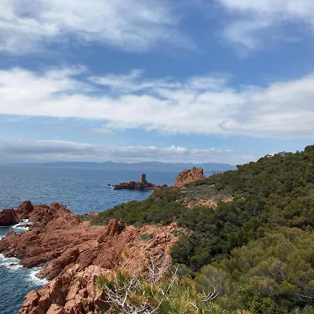 Cap Esterel, 2 Pieces, Jardin, Vue Et Piscine