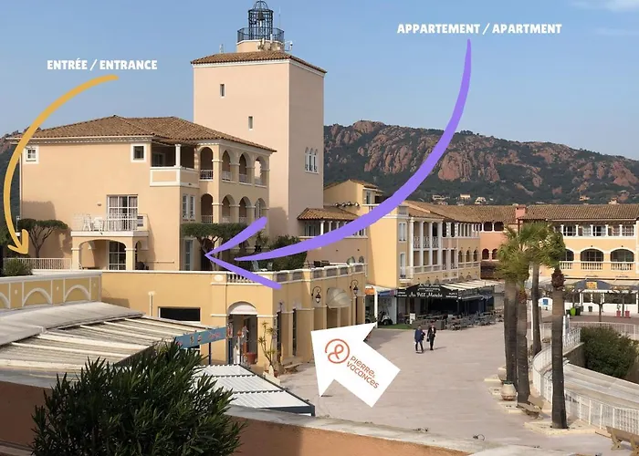 Apartamento Cap Esterel, 2 Pieces, Jardin, Vue Et Piscine